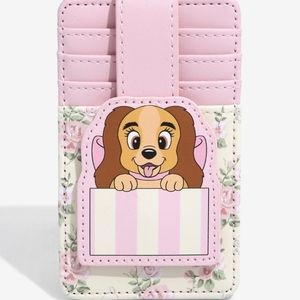 Loungefly Disney Parks Lady and the Tramp Money ID Cardholder